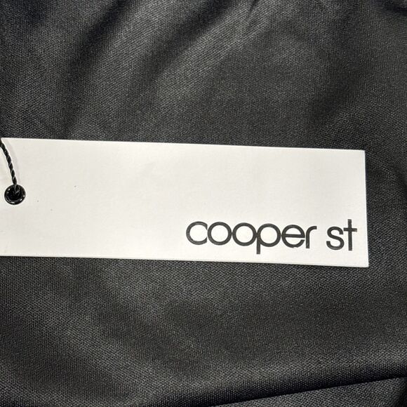 Cooper St Life of the Party Black Shift Dress Size 8 High Neck Pockets Retro - Picture 6 of 13